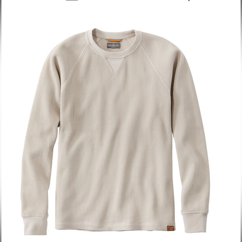 LL Bean Men’s Signature Waffle Crew